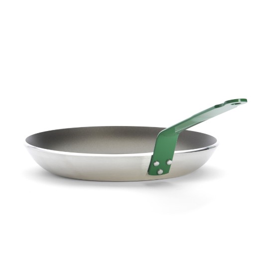 Tigaie antiaderenta, aluminiu, 28 cm, "CHOC HACCP", verde - de Buyer