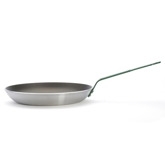 Tigaie antiaderenta, aluminiu, 32 cm, "CHOC HACCP", Verde - de Buyer