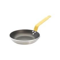 Tigaie antiaderenta, 20 cm, "CHOC HACCP", galben - de Buyer