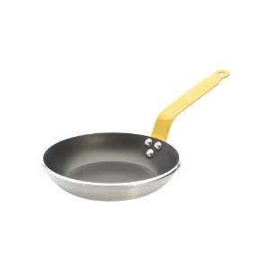 Tigaie antiaderenta, 20 cm, "CHOC HACCP", galben - de Buyer