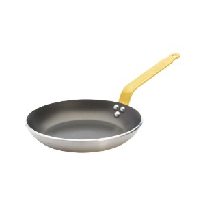 Tigaie antiaderenta, 24 cm, "CHOC HACCP", galben - de Buyer
