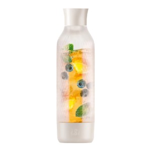 Sticla carbonatare Twist'n Sparkle Virtuoso, 950 ml, Ivory - iSi