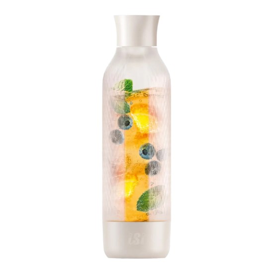 Sticla carbonatare Twist'n Sparkle Virtuoso, 950 ml, Ivory - iSi