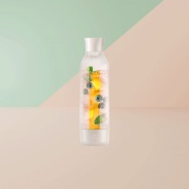 Sticla carbonatare Twist'n Sparkle Virtuoso, 950 ml, Ivory - iSi
