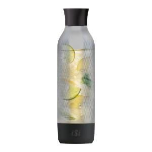 Sticla carbonatare Twist'n Sparkle Virtuoso, 950 ml, Onyx - iSi