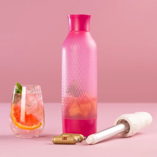 Sticla carbonatare Twist'n Sparkle Virtuoso, 950 ml, Candy - iSi