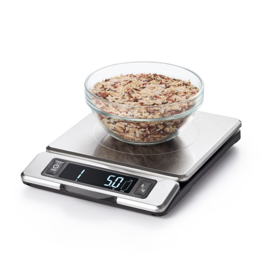 Cantar electronic de bucatarie, inox, 5kg - OXO