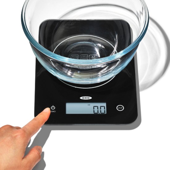 Cantar electronic de bucatarie, sticla, 5kg - OXO