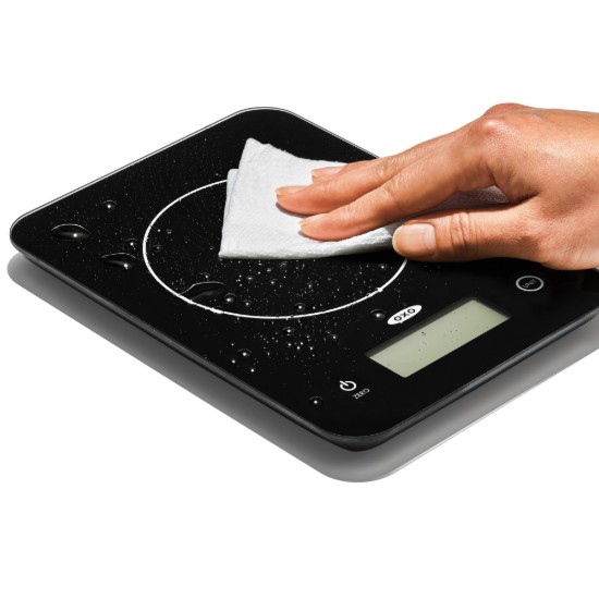 Cantar digital de bucatarie, sticla, 5kg - OXO