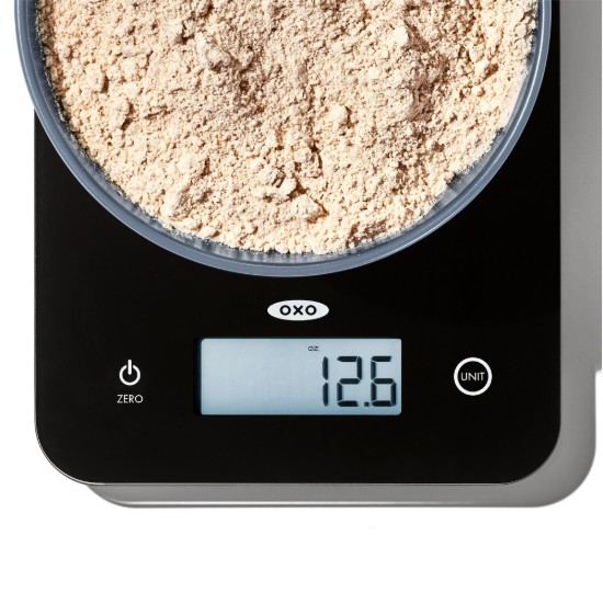 Cantar digital de bucatarie, sticla, 5kg - OXO