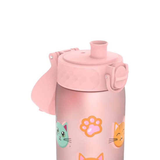 Sticla apa pentru copii Slim, recyclon, 500ml, Cats - Ion8