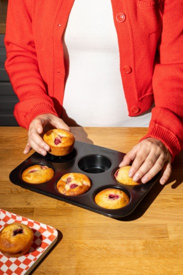Tava briose, 6 compartimente, metal - PYREX