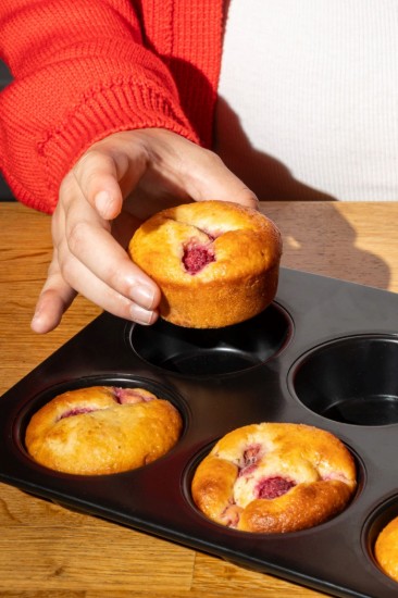 Tava briose, 6 compartimente, metal - PYREX
