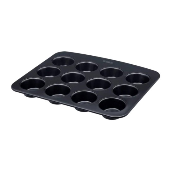 Tava briose, 12 compartimente, metal, "Glide" - Pyrex