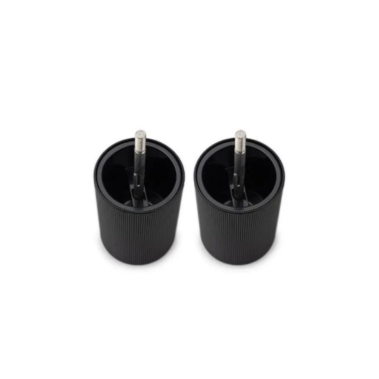 Set 2 rasnite sare si piper, 12 cm, "Line Z", cu palnie inox - Peugeot