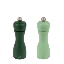 Set 2 rasnite sare si piper, 15 cm, "Tahiti Water Z", Moss&Mint - Peugeot