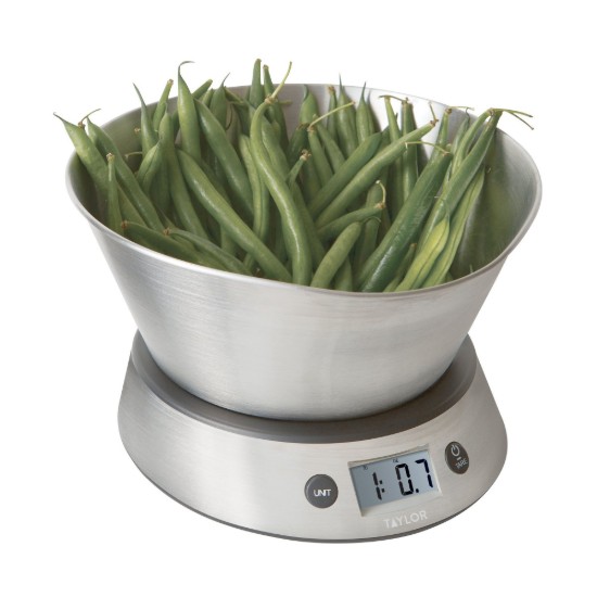 Cantar digital de bucatarie cu bol, 5kg - Taylor Pro