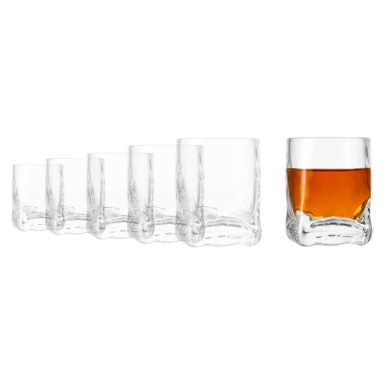 Set 6 pahare shot, sticla, 70ml, "Frosty" - Borgonovo