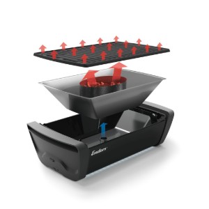 Gratar pe carbuni portabil Enders Aurora Mirror Black 1365