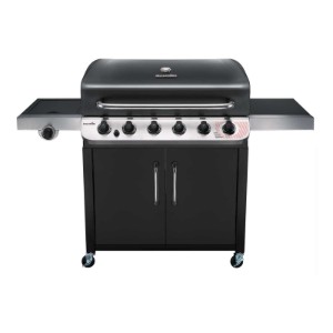 Gratar pe gaz Char-Broil Convective 640B XL, 6 arzatoare din inox, gratare din fonta 140847