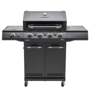 Gratar pe gaz Char-Broil Advantage Core B4 cu 4 arzatoare si arzator lateral, grile din fonta, TRU-Infrared 140971