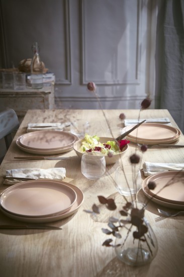 Farfurie ceramica, 21cm, "Epicure", Powder Pink - Emile Henry