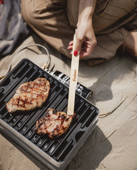 Aragaz de camping si mini gratar portabil, capac tip tocator, alimentare cartus gaz, Enders Pace 1840