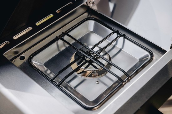 Gratar pe gaz, 3 arzatoare inox, arzator infrarosu, grile fonta, Enders Monroe Pro 3 SIKR Turbo, 836133