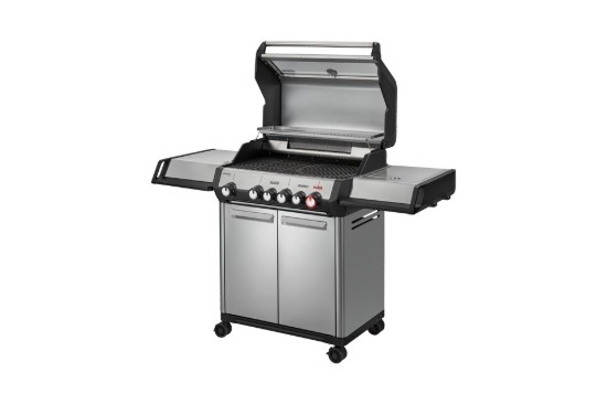 Gratar pe gaz, 4 arzatoare inox, arzator infrarosu, grile fonta, Enders Monroe Pro 4 SIKR Turbo, 836233