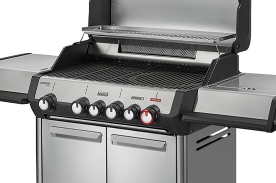 Gratar pe gaz, 4 arzatoare inox, arzator infrarosu, grile fonta, Enders Monroe Pro 4 SIKR Turbo, 836233