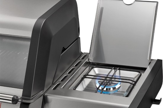 Gratar pe gaz, 4 arzatoare inox, arzator infrarosu, grile fonta, Enders Monroe Pro 4 SIKR Turbo, 836233