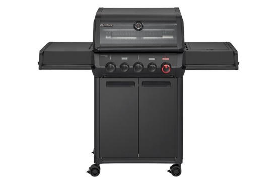 Gratar pe gaz, 3 arzatoare inox, arzator infrarosu, grile fonta, Enders Monroe Pro 3 SIKR Turbo Shadow, 836433