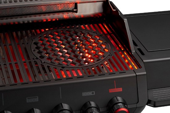 Gratar pe gaz, 3 arzatoare inox, arzator infrarosu, grile fonta, Enders Monroe Pro 3 SIKR Turbo Shadow, 836433