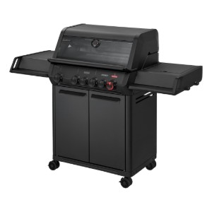 Gratar pe gaz, 4 arzatoare inox, arzator infrarosu, grile fonta, Enders Monroe Pro 4 SIKR Turbo Shadow, 836633