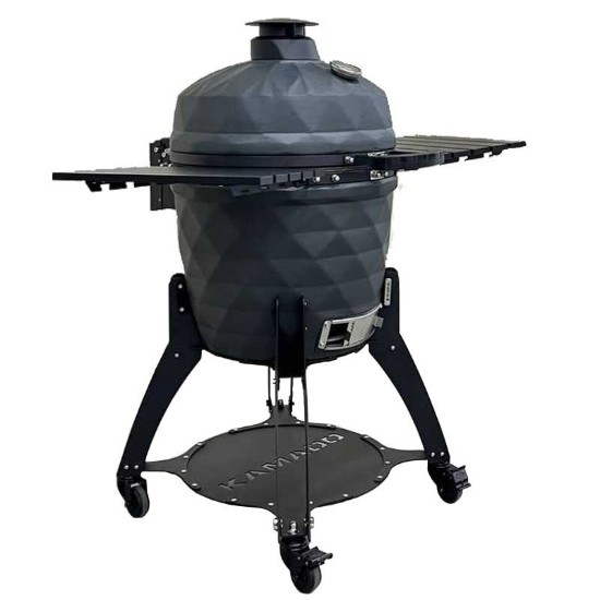 Gratar ceramic pe carbuni Kamado Brenton Black Diamond 56 cm 22 inci BRNT64