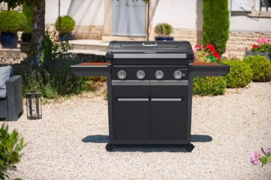 Gratar pe gaz Campingaz seria 4 Premium W, 4 arzatoare, sistem Blue Flame, aprindere electronica - 2185406