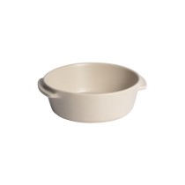 Mini-vas rotund, ceramica, 15cm/0,5L, "Solo", Opal - Emile Henry