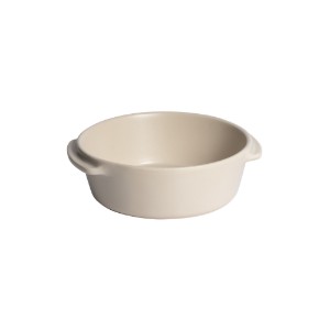 Mini-vas rotund, ceramica, 15cm/0,5L, "Solo", Opal - Emile Henry