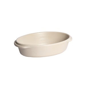 Mini-vas oval, ceramica, 21x13,5cm/0,55L, "Solo", Opal - Emile Henry