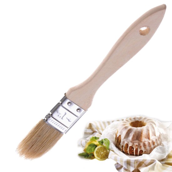 Pensula patiserie, lemn, 18,5 cm, "Natur  Pur" - Westmark