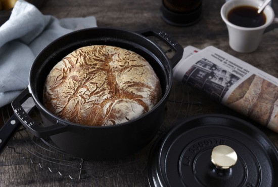 Oala Cocotte fonta, 22cm/2,6L, Black - Staub