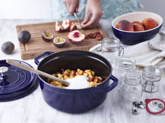 Oala Cocotte fonta, 22cm/2,6L, Dark Blue - Staub