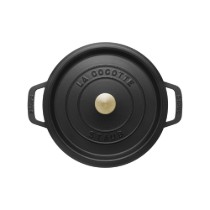 Oala Cocotte fonta, 22cm/2,6L, Black - Staub