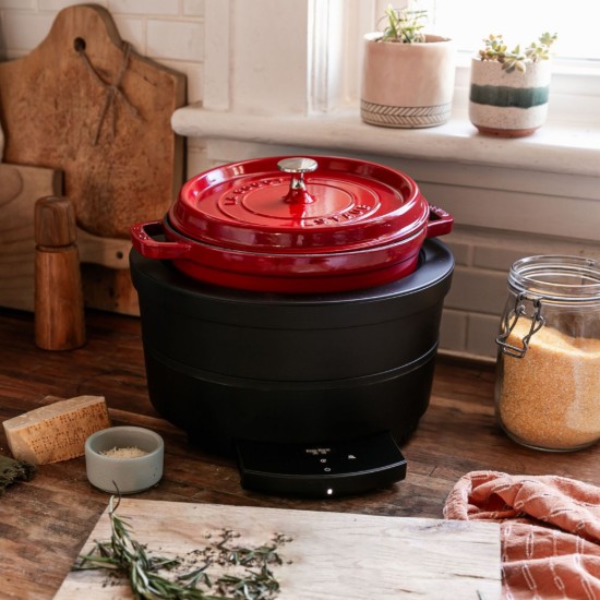 Oala Cocotte fonta, 24cm/3,8L, Cherry - Staub
