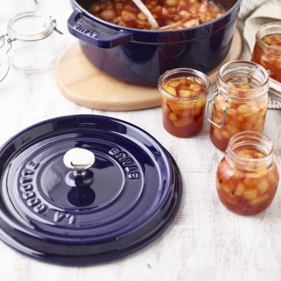Oala Cocotte fonta, 24cm/3,8L, Dark Blue - Staub