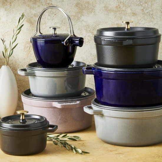 Oala Cocotte fonta, 24cm/3,8L, Dark Blue - Staub