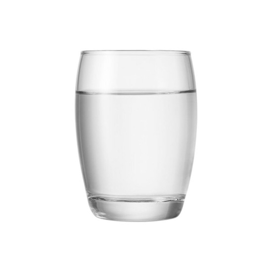 Set 3 pahare apa, sticla, 340ml, "Aurelia" - Borgonovo