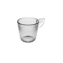 Ceasca espresso, sticla, 80ml, "Some Lines" - Borgonovo