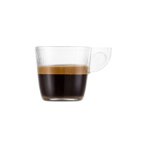 Ceasca espresso, sticla, 80ml, "Some Lines" - Borgonovo