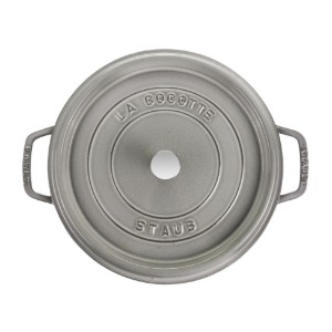 Oala Cocotte fonta, 26cm/5,2L, Graphite Grey - Staub